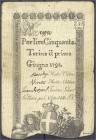 Ausland
Italien-Sardinien
50 Lire 1.6.1794. III, selten