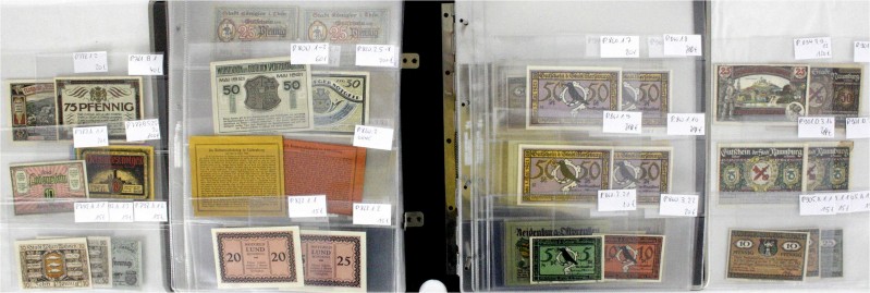 Lots
Deutschland
245 Serienscheine: Schöne Sammlung von Königssee bis Osnabrüc...