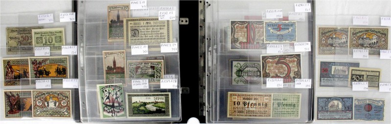 Lots
Deutschland
211 Serienscheine: Schöne Sammlung von Soden (Bad) bis Züls. ...