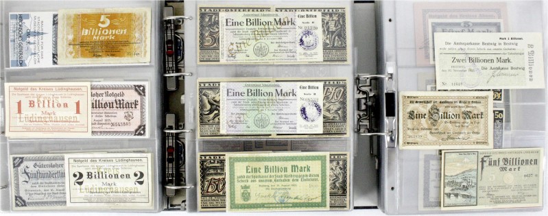 Lots
Deutschland
Große Westfalen-Notgeldsammlung in 3 Ordnern. Von A wie Ahaus...