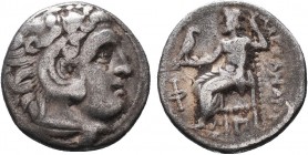 KINGDOM of MACEDON.Alexander III 'the Great',327-323 BC.AR Drachm

Condition: Very Fine

Weight: 4.20gr
Diameter: 18mm