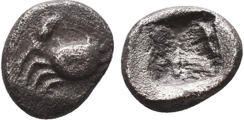 Greek Obol, Ca. 350-300 BC. AR

Condition: Very Fine

Weight: 1.51gr
Diameter: 1...