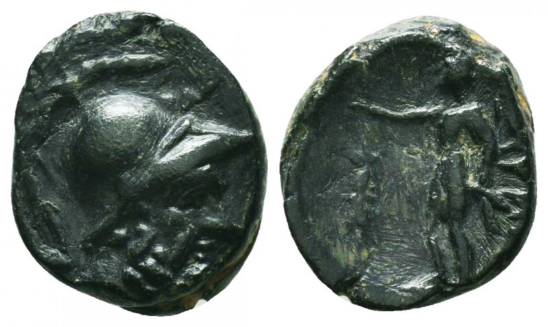 Greek Coin Unidentified , Circa 2nd Century BC. AE

Condition: Very Fine

Weight...