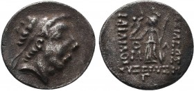 KINGS OF CAPPADOCIA. Ariarathes IX Eusebes Philopator, circa 100-85 BC. Drachm 

Condition: Very Fine

Weight: 3.74gr
Diameter: 17mm