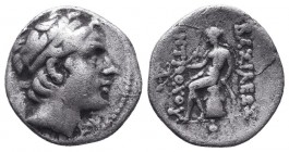 SELEUKID KINGS of SYRIA. Antiochos II Theos. 261-246 BC. AR Drachm

Condition: Very Fine

Weight: 3.93gr
Diameter: 18mm