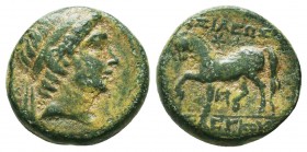 Seleukid Kingdom, 3rd - 1st. Century, B.C. AE

Condition: Very Fine

Weight: 3.94gr
Diameter: 17mm