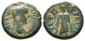 PAMPHYLIA. Perge. Trajanus Decius (249-251). Ae.ΑΥ Κ Γ ΜƐ ΚΥ [ΤΡΑ ΔƐΚΙΟϹ ϹƐ], laureate, draped and cuirassed bust of Decius, r.; below, globe / ΠƐΡΓΑΙ...