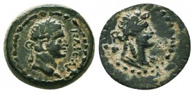 CILICIA. Epiphanea. Domitian with Domitia (81-96). Ae

Condition: Very Fine

Weight: 3.25gr
Diameter: 15.5mm