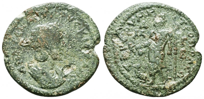 CILICIA, Tarsus. Tranquillina, wife of Gordian III. Augusta, 241-244 AD. Æ 32mm ...