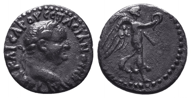 Cappadocia. Caesarea-Eusebeia. Vespasian AD 69-79. Hemidrachm AR. AYTOKP KAICAP ...