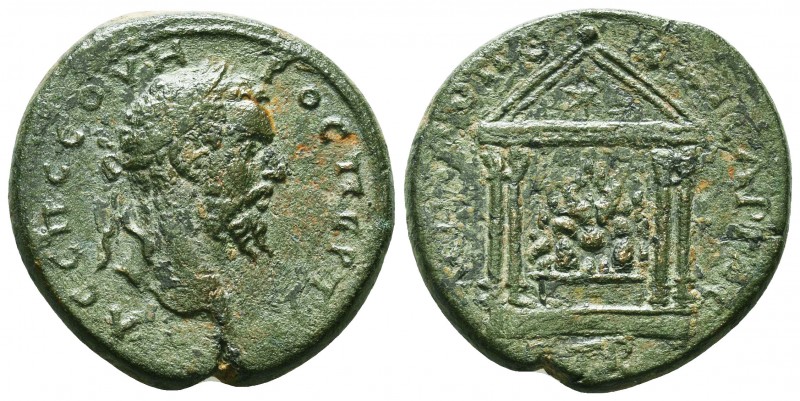 CAPPADOCIA. Caesarea. Septimius Severus (193-211). Ae. Dated RY 3 (195). Obv: Λ ...