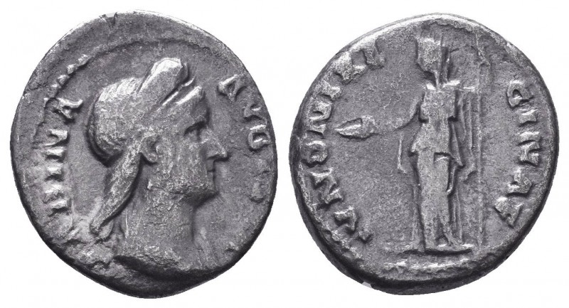 Sabina (AD 128-136/7). AR denarius

Condition: Very Fine

Weight: 2.82gr
Diamete...