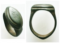 Ancient Roman Legionary Ring, 

Condition: Very Fine

Weight: 9.07gr
Diameter: 27mm