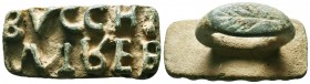 Ancient Byzantine Bread Seal Ae,

Condition: Very Fine

Weight: 36.61gr
Diameter: 43.7mm