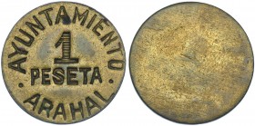 Peseta. Ayuntamiento de Arahal. VII-228. MBC.