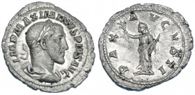 MAXIMINO I. Denario. Roma (235-236). R/ Pax; PAX AVGVSTI. RIC-12. MBC+.