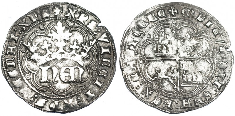 ENRIQUE IV. Real. Burgos. R/ B en la parte superior del eje. III-708.1. BMM-900....