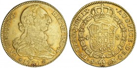 4 escudos. 1787. Sevilla. CM. VI-1573. MBC-.