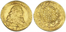 Fernando IV de Sicilia (infante de España). 6 ducados. 1771. CR/C. Rayas de ajuste. MBC+.