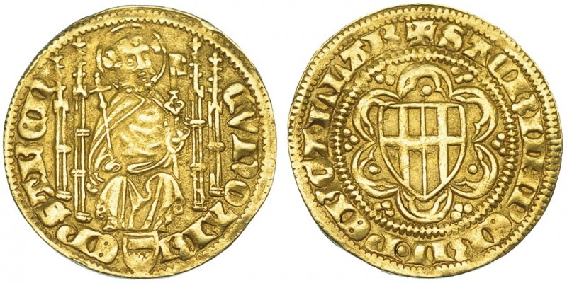 ESTADOS ALEMANES. ARZOBISPADO DE TRIER. Kuno II de Falkenstein (1362-1388). Guld...