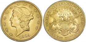 ESTADOS UNIDOS DE AMÉRICA. 20 dólares. 1904. KM-74.3. EBC-.