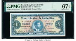 Costa Rica Banco Central de Costa Rica 10 Colones 27.11.1963 Pick 229 PMG Superb Gem Unc 67 EPQ. 

HID09801242017

© 2020 Heritage Auctions | All Righ...