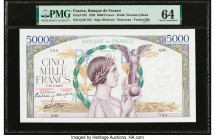 France Banque de France 5000 Francs 19.1.1939 Pick 97b PMG Choice Uncirculated 64. 

HID09801242017

© 2020 Heritage Auctions | All Rights Reserved