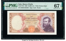 Italy Banca d'Italia 10,000 Lire 1968 Pick 97d PMG Superb Gem Unc 67 EPQ. 

HID09801242017

© 2020 Heritage Auctions | All Rights Reserved