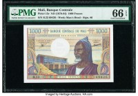 Mali Banque Centrale du Mali 1000 Francs ND (1970-84) Pick 13c PMG Gem Uncirculated 66 EPQ. 

HID09801242017

© 2020 Heritage Auctions | All Rights Re...