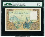 Morocco Banque d'Etat du Maroc 5000 Francs 23.7.1953 Pick 49 PMG Very Fine 25. 

HID09801242017

© 2020 Heritage Auctions | All Rights Reserved