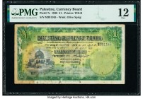 Palestine Currency Board 1 Pound 20.4.1939 Pick 7c PMG Fine 12. Stained.

HID09801242017

© 2020 Heritage Auctions | All Rights Reserved