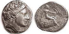 HISTIAIA, Tetrobol, 3rd cent BC, Nymph head r/Nymph std r on galley. as S2496; AVF, well centered, smallish flan; old toning, very sl surface imperfec...