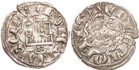 Alfonso X, 1252-84, Billon Noven, Burgos, 19 mm, castle/lion stg, At least VF, hardly any wear but somewhat crude of course, good silver with lt tone,...