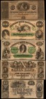 Lot of (18) Louisiana Obsolete Notes. 18xx & 1846. $1 to $100. About Uncirculated to Uncirculated. Remaidners.
A large grouping of 18 Louisiana obsol...