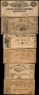 Lot of (7) North Carolina Obsoletes. State of North Carolina. 1860s. 5 Cents to $1. Fine to Very Fine.
Included in this lot are a 5 Cent, 25 Cents, 7...