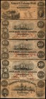 Lot of (13) South Carolina Obsoletes. 1850s-60s 5 Cents to $20. Fine to Very Fine.
A grouping of thirteen South Carolina obsolete notes. Grades range...