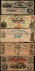 Lot of (14) Mississippi, Louisiana and Missouri Obsoletes. 1860s. 50 Cents to $20. Very Good to Very Fine.
A large assortment of 14 Mississippi, Loui...