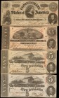 Lot of (4) T-56, 58 & 60. Confederate Currency. 1863 $5, $20 & $100. Very Fine to About Uncirculated.
Included in this lot are two T-60 $5's, T-56 $1...