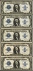 Lot of (6) Fr. 238. 1923 $1 Silver Certificates. Choice Very Fine to Extremely Fine. Consecutive.
A consecutive grouping of six 1923 $1 Silver Certif...