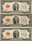 Lot of (3) Fr. 1506, 1507 & 1508. 1928E, 1928F & 1928G $2 Legal Tender Notes. Choice Uncirculated.
A trio of $2 Legal Tender notes, which are all in ...