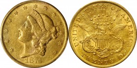 1874-CC Liberty Head Double Eagle. AU Details--Cleaned (PCGS).
PCGS# 8971. NGC ID: 26AP.
Estimate: 3000