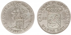 Bataafse Republiek (1795-1806) - Utrecht - Zilveren Dukaat 1800 (Sch. 69 / Delm. 982) - ZF-