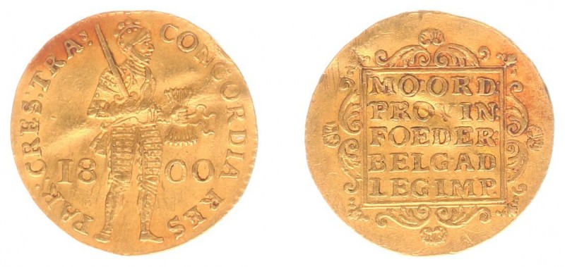 Bataafse Republiek (1795-1806) - Utrecht - Gouden Dukaat 1800 (Sch. 36 / Delm. 1...