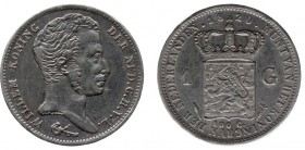 Koninkrijk NL Willem I (1815-1840) - 1 Gulden 1820 U (Sch. 260) - ZF