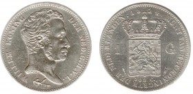 Koninkrijk NL Willem I (1815-1840) - 1 Gulden 1824 U (Sch. 264) - ZF+