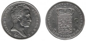 Koninkrijk NL Willem I (1815-1840) - 1 Gulden 1829 B (Sch. 271) - ZF