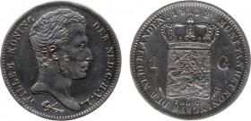 Koninkrijk NL Willem I (1815-1840) - 1 Gulden 1832 (Sch. 267) - ZF, gepoetst