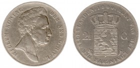 Koninkrijk NL Willem I (1815-1840) - 2½ Gulden 1840 (Sch. 257) - ZF-