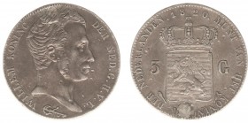 Koninkrijk NL Willem I (1815-1840) - 3 Gulden 1820 U (Sch. 242) - ZF, montagesporen