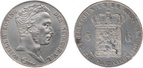 Koninkrijk NL Willem I (1815-1840) - 3 Gulden 1824 U (Sch. 246) - ZF+